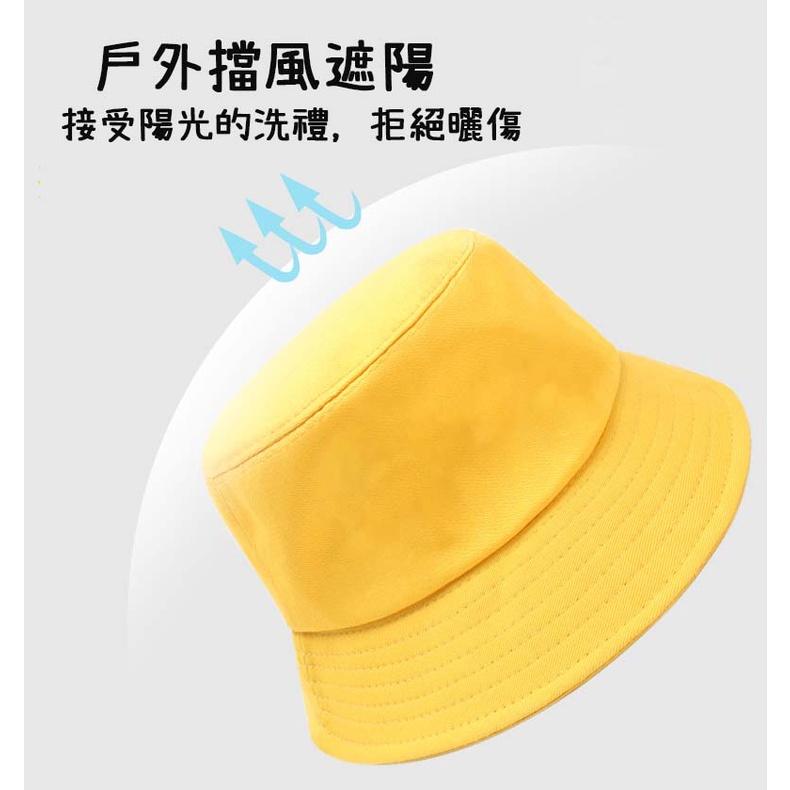 『台灣公司貨👑』素色漁夫帽【腸腸的居家生活】『免運』素面漁夫帽 漁夫帽 硬挺版漁夫帽 穿搭必備 帽子 防曬帽 帽子-細節圖5