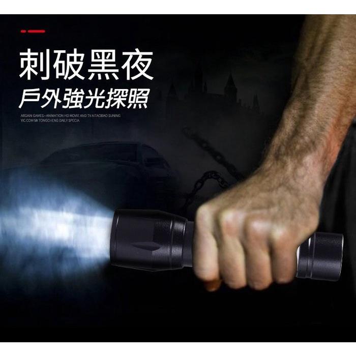 『台灣公司貨👑』迷你強光手電筒【腸腸的居家生活】『免運』迷你LED手電筒 伸縮變焦 側燈COB LED照明-細節圖5