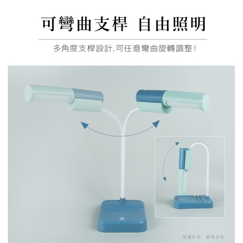 【Abo 】一燈多用 LED 三色光磁吸可拆式檯燈手電筒(電量加倍版)-細節圖5