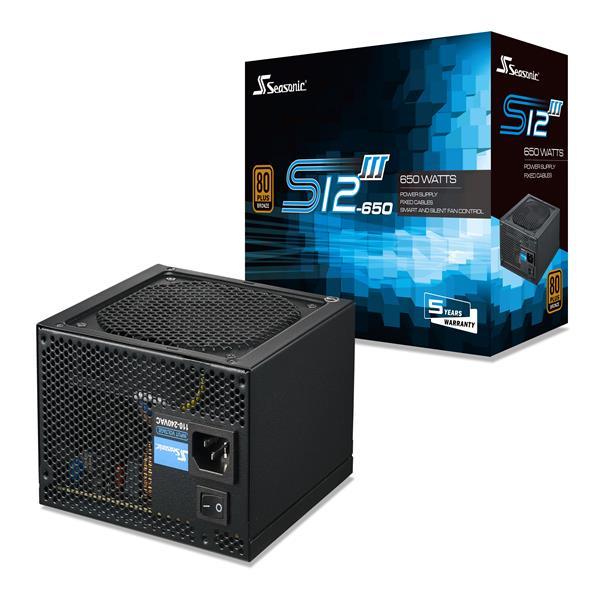 @電子街3C特賣會@海韻 S12III-500 S12III-550 S12III-650 銅牌 650W 電源供應器-細節圖2