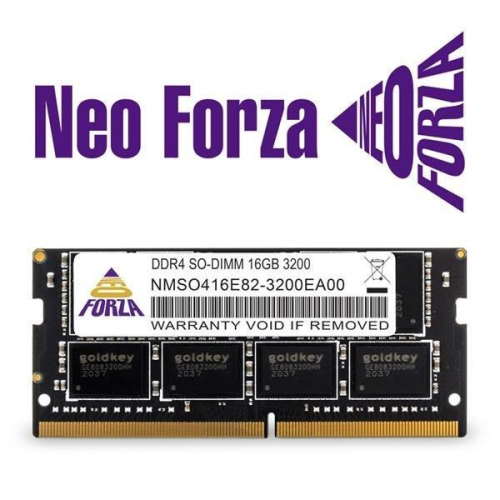 電子街3C特賣會 全新 Neo Forza 凌航 DDR4 3200/16G RAM(原生) 筆記型