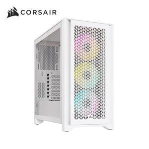 @電子街3C特賣會@全新 海盜船 CORSAIR iCUE 4000D 黑/白 RGB AIRFLOW 機殼 ATX機殼-細節圖2