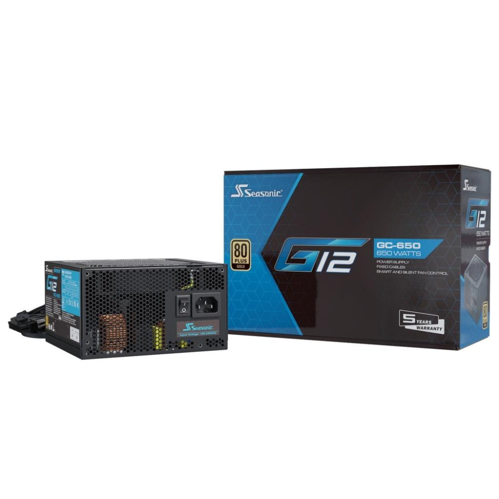 @電子街3C特賣會@全新海韻 SeaSonic G12 GC-550/GC-650 金牌 POWER 550W 650W-細節圖2