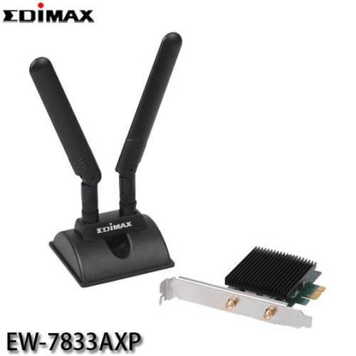 @電子街3C特賣會@全新 EDIMAX 訊舟EW-7833AXP AX3000 WiFi 6 PCIe 藍牙 無線網路卡