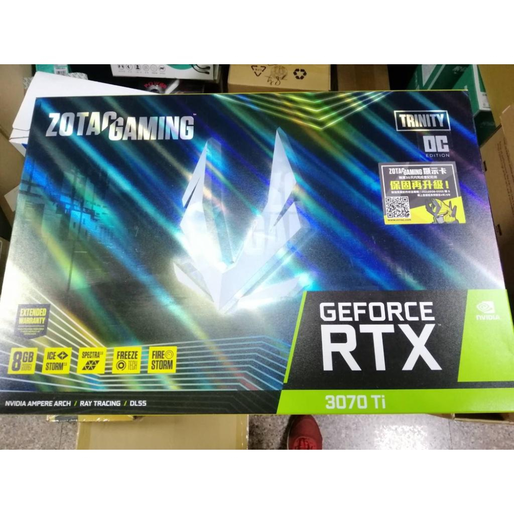 電子街3C特賣會@ZOTAC 索泰RTX3070Ti Trinity OC 顯示卡ZT-A30710J-10P