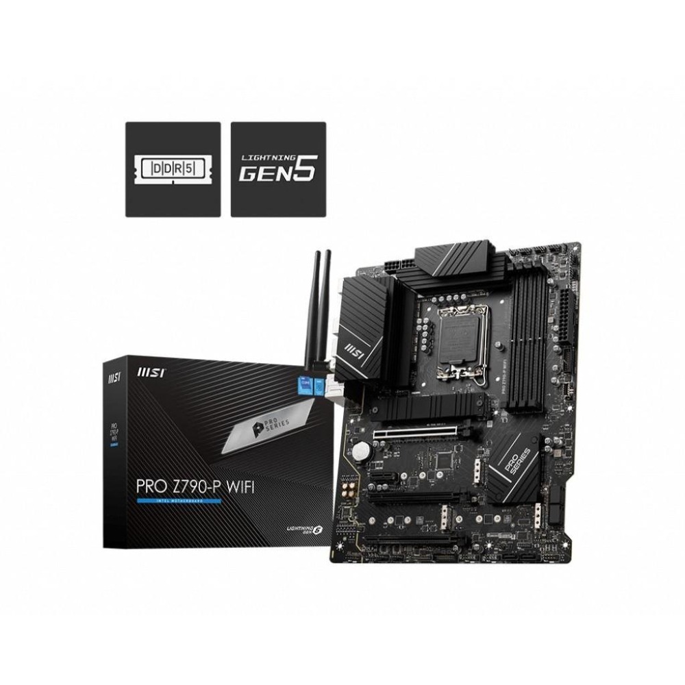 @電子街3C特賣會@全新 微星 msi PRO Z790-P WIFI DDR4 / DDR5 主機板 LGA1700-細節圖2