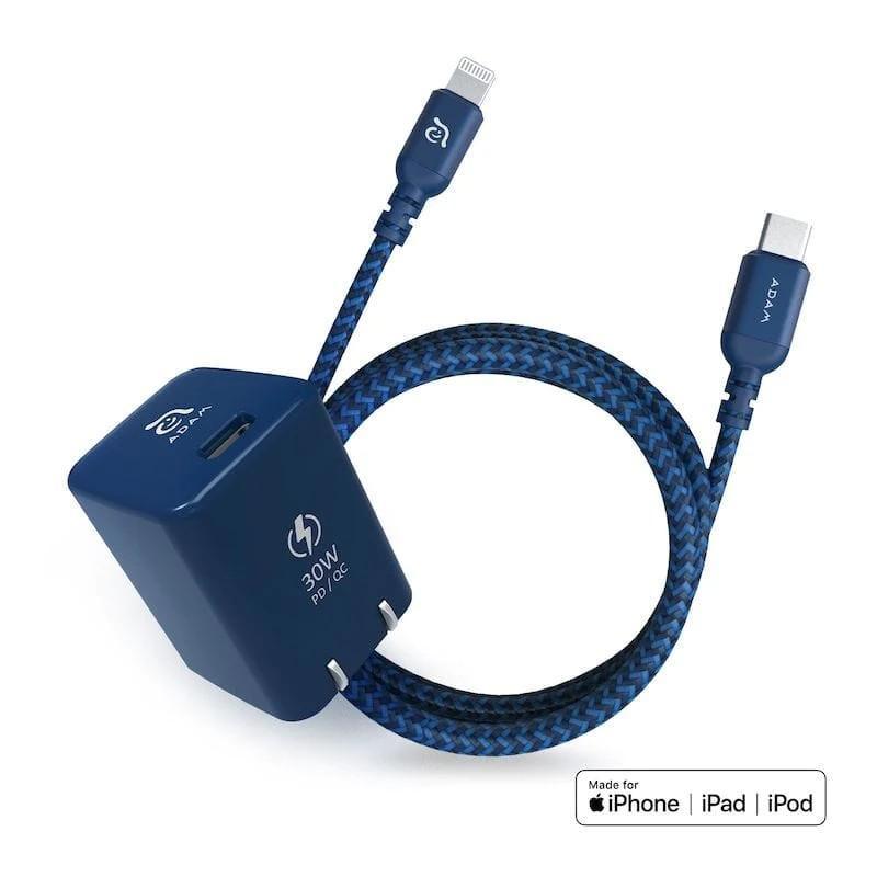 @電子街3C特賣會@全新 亞果元素 OMNIA X3 PD30W Lightning 快速充電組 快充充電-細節圖2