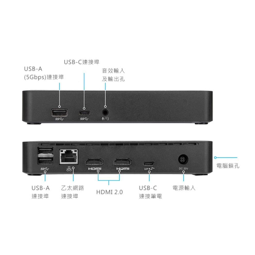 @電子街3C特賣會@泰格斯 DOCK310USZ USB-C Docking DV4K 65W 多功能擴充埠 DOCK-細節圖3