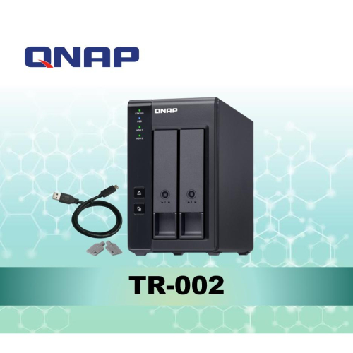 @電子街3C特賣會@全新 QNAP 威聯通 TR-002 NAS 網路儲存設備 網路儲存伺服器