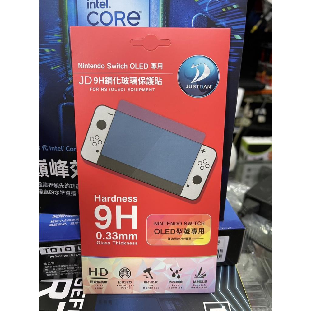 @電子街3C特賣會@全新Nintendo 任天堂 Switch OLED 白色主機 送 四合一搖桿蘑菇帽+收納包+保護貼-細節圖2