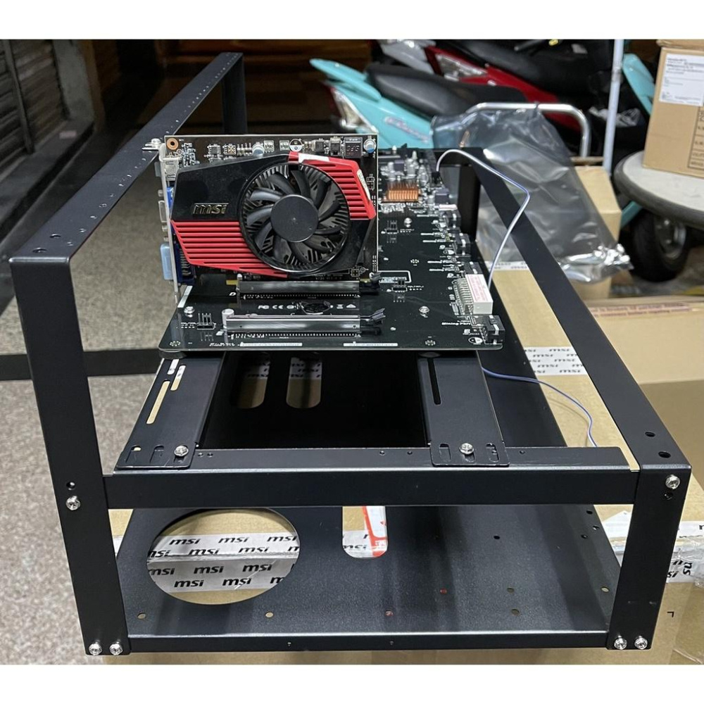 @電子街3C特賣會@＂礦架＂ 專給 華擎 ASROCK H510 Pro BTC+ 直插式 12卡礦架 支援TB360-細節圖4