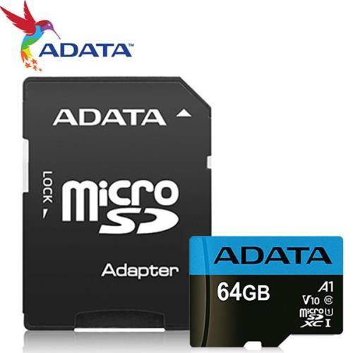 @電子街3C特賣會@威剛 ADATA 64GB 記憶卡100MB/s U1 microSDXC UHS-I V10 A1