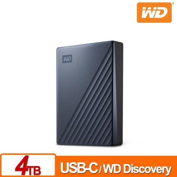 @電子街3C 特賣會@全新 WD My Passport Ultra 4TB 2.5 吋USB-C行動硬碟 金/銀/藍-細節圖2