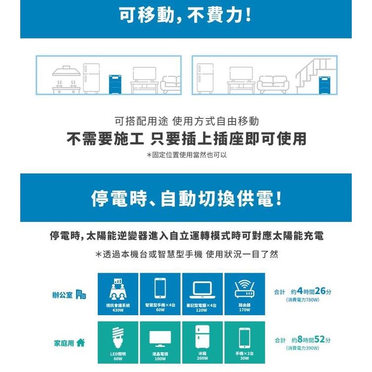 @電子街3C特賣會@全新 ENPO Stack 電力控制盒 智能蓄電系統 不斷電系統 保固二年 太陽能 充電 純正弦波-細節圖2