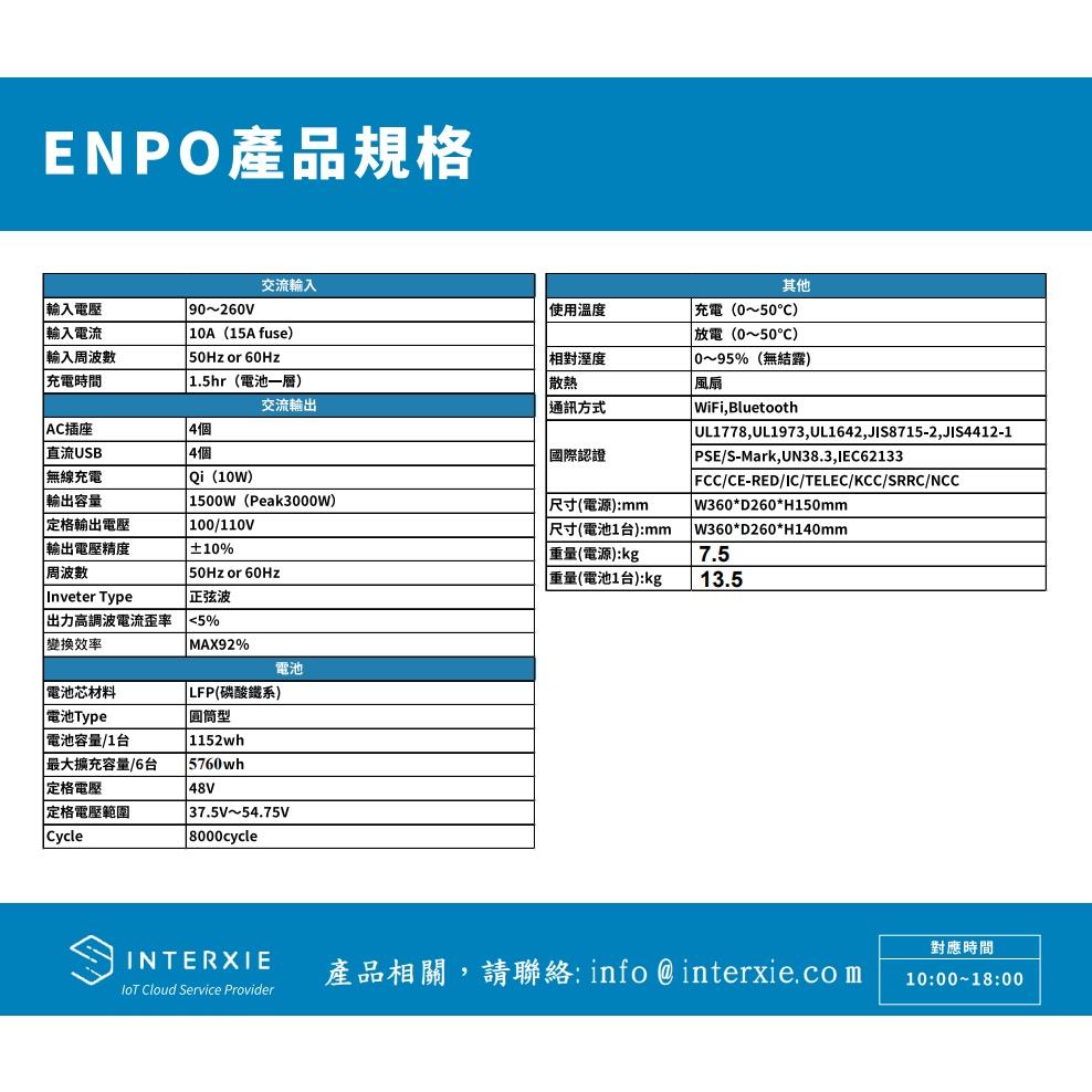 @電子街3C特賣會@全新 ENPO Stack 電力控制盒 智能蓄電系統 不斷電系統 保固二年 太陽能 充電 純正弦波-細節圖5