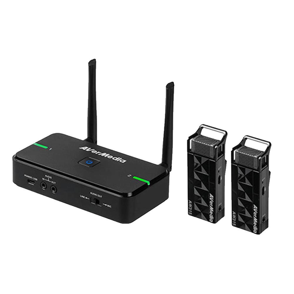 @電子街3C特賣會@全新 圓剛 AVerMedia AW315 2.4GHz 無線教學 麥克風組 AW315-細節圖2