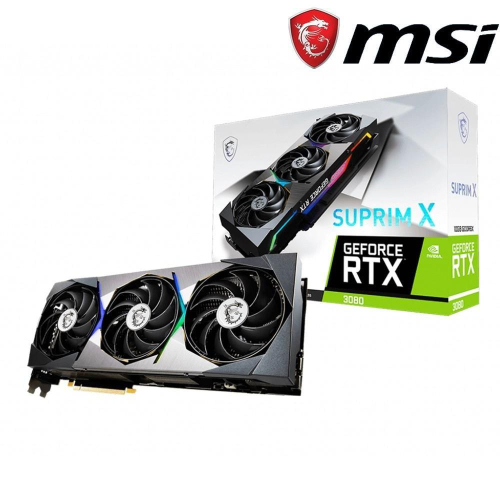 電子街3C 特賣會@全新微星MSI GeForce RTX3080 10G SUPRIM X LHR 超龍