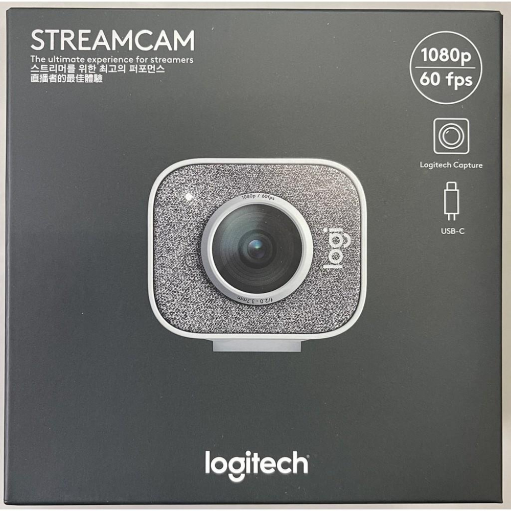 @電子街3C 特賣會@全新 Logitech 羅技 C980 StreamCam直播攝影機 C980 黑 白 1080P-細節圖2