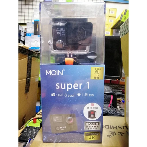 @電子街3C特賣會@全新 SONY MOIN Super1 運動DV 高畫質感光元件 4K超高畫質
