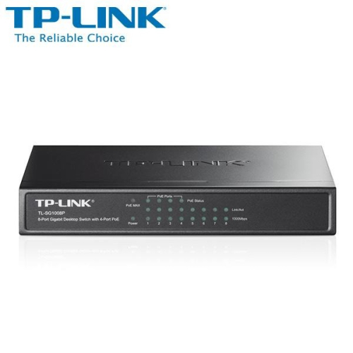 @電子街3C特賣會@全新 TP-Link TL-SG1008P 8埠 Gigabit PoE switch交換器