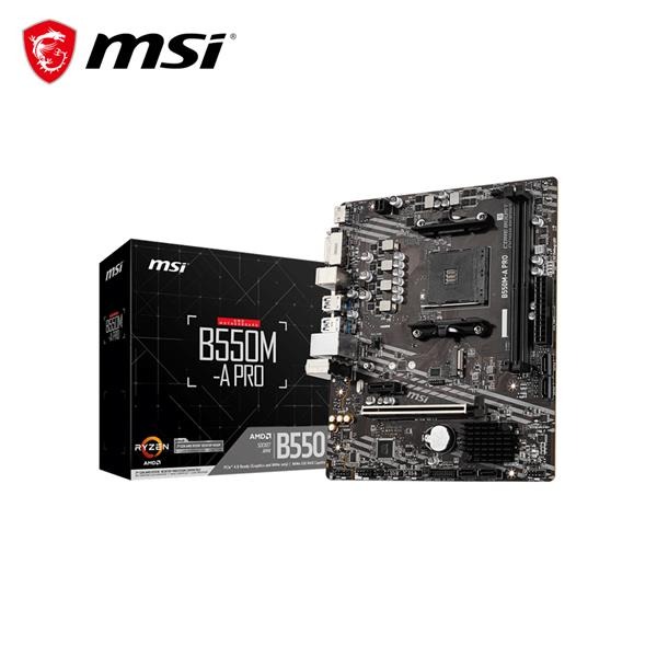 @電子街3C特賣會@盒裝 AMD Ryzen 7-5700 8核心CPU + MSI B550M-A PRO 主機板-細節圖2