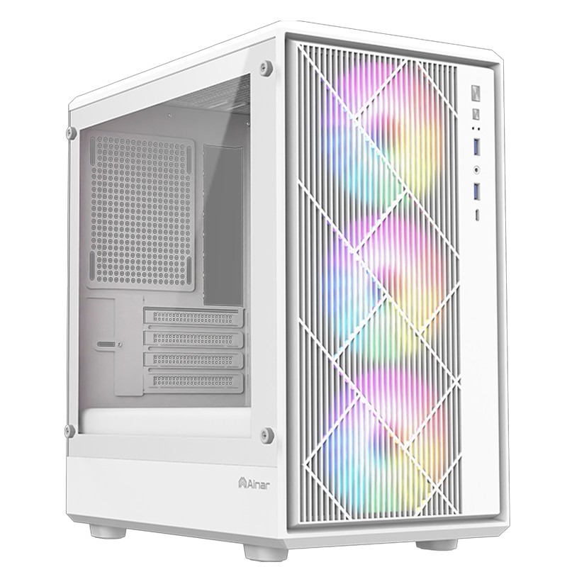 @電子街3C特賣會@Ainar 艾納爾 M100 RGB*3 可開關燈 / M200T ARGB*3 TYPE-C 機殼-細節圖4