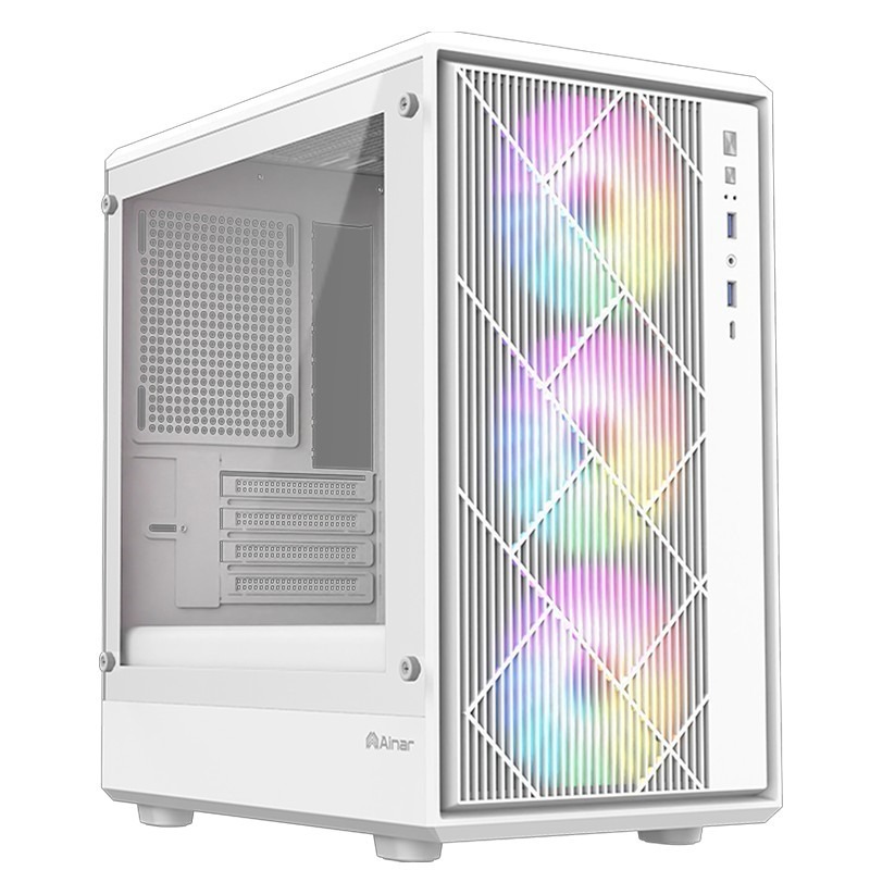 @電子街3C特賣會@Ainar 艾納爾 M100 RGB*3 可開關燈 / M200T ARGB*3 TYPE-C 機殼-細節圖4