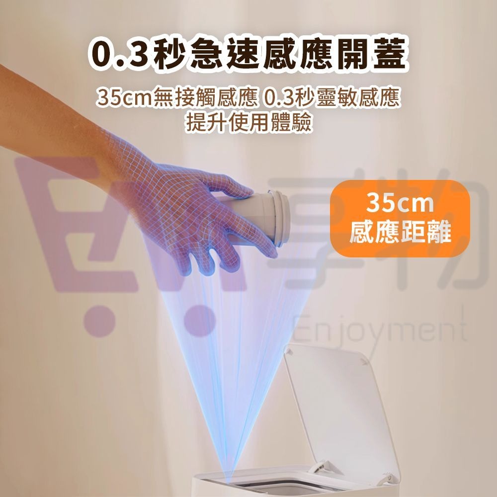 @電子街3C特賣會@全新 LC 2代自動打包感應垃圾桶 Final有蓋版(17L) / Lite無蓋板(16L)-細節圖4