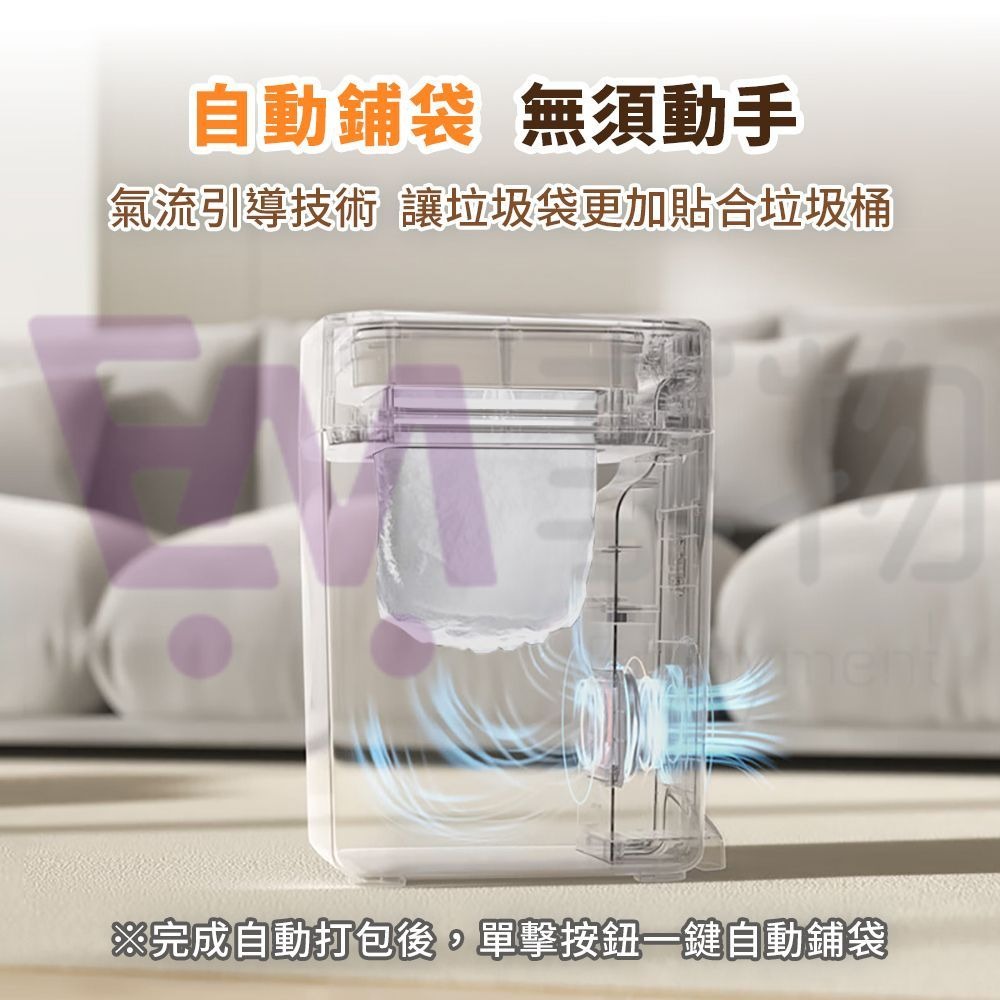 @電子街3C特賣會@全新 LC 2代自動打包感應垃圾桶 Final有蓋版(17L) / Lite無蓋板(16L)-細節圖6