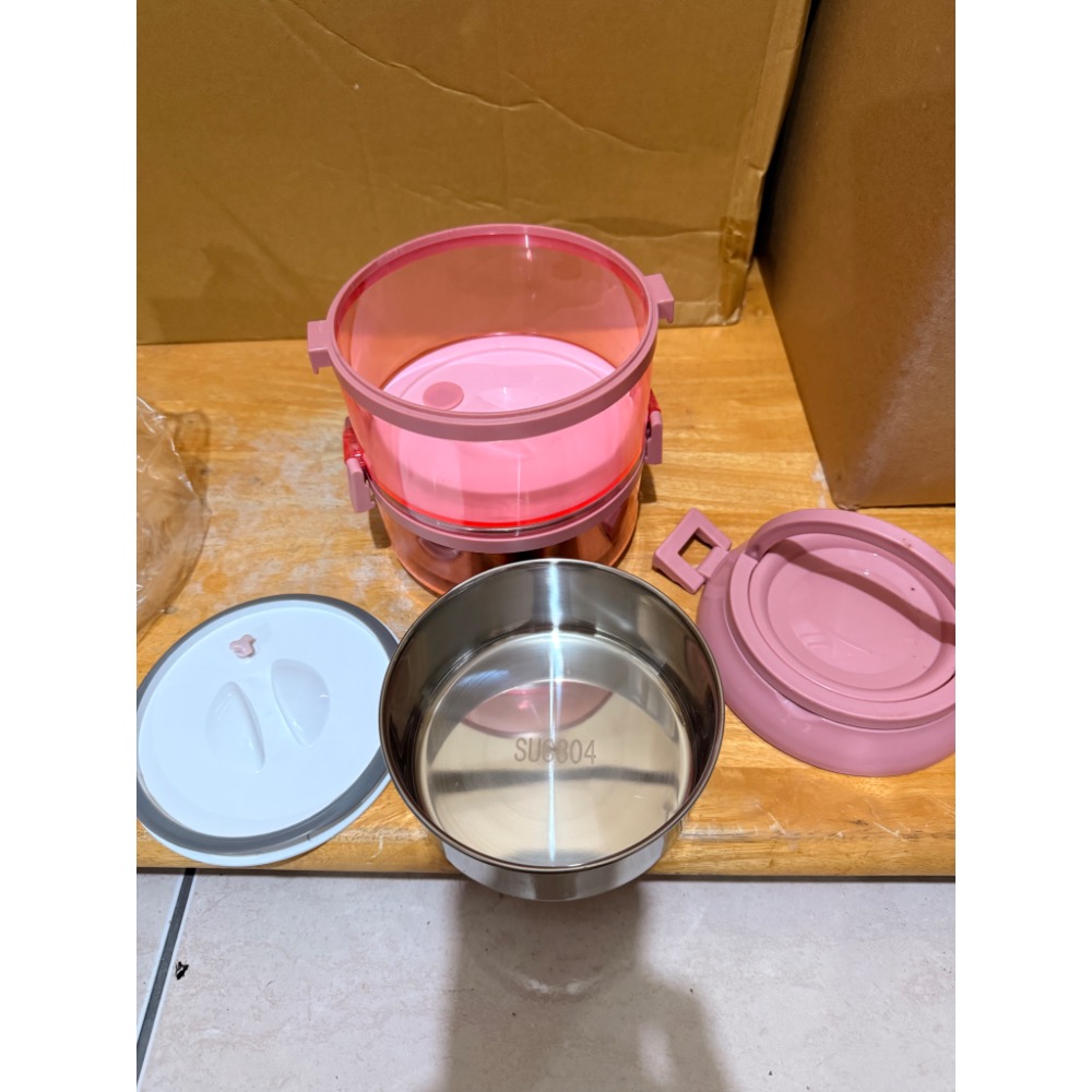 提把式不鏽鋼隔熱便當盒-細節圖4