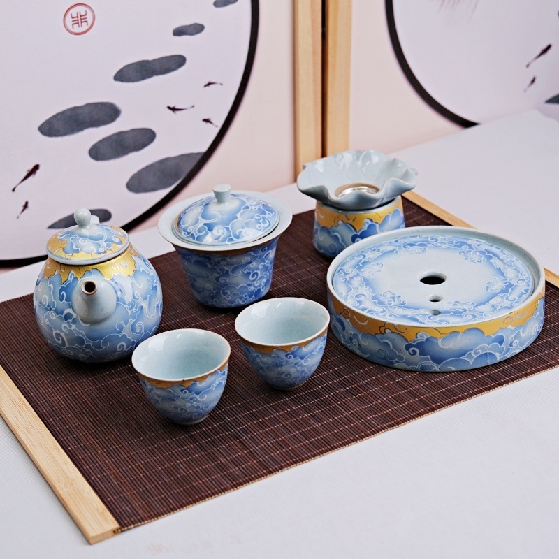 【全館滿599免運】茶杯 品茗杯 主人杯 青雲攬月杯─45ml 陶瓷茶杯單杯 陶瓷茶杯 收藏款名家之作【自在坊茶具】-細節圖6