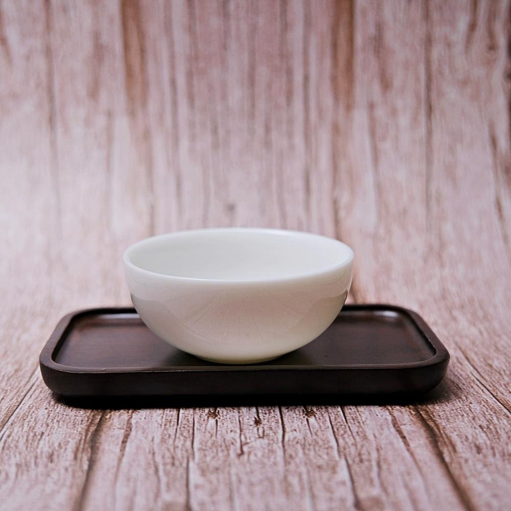 【全館滿599免運】杯墊 防燙墊 實木杯墊 黑檀茶杯墊 紅檀實木茶杯托 花梨木 紫砂壺墊 6*12cm【自在坊茶具】-細節圖3