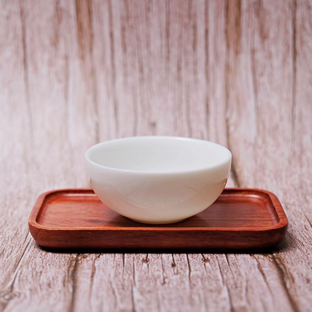 【全館滿599免運】杯墊 防燙墊 實木杯墊 黑檀茶杯墊 紅檀實木茶杯托 花梨木 紫砂壺墊 6*12cm【自在坊茶具】-細節圖4