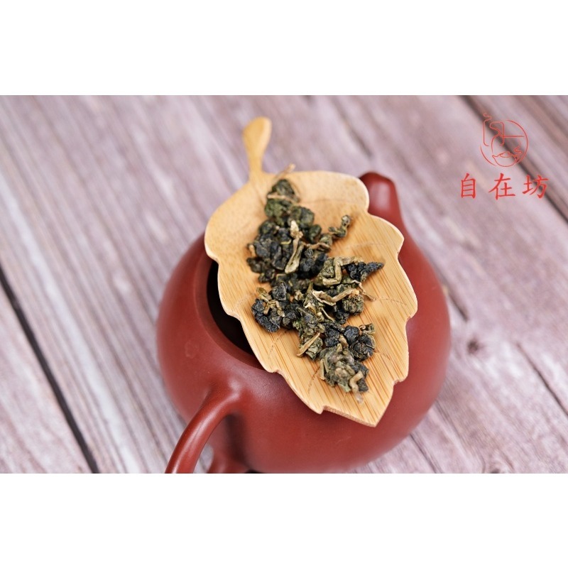 【全館滿599免運】茶則 手工茶則 日本茶勺 精雕樹葉竹制茶則 茶道配件 茶匙茶剷【自在坊茶具】-細節圖6