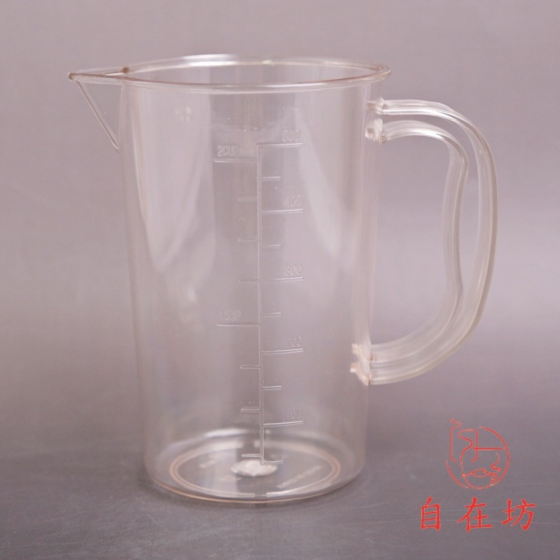 【全館滿599免運】量杯【透明量杯─500ml / 1000ml 】帶刻度量杯 廚房用具 烘焙量杯【自在坊茶具】-細節圖3