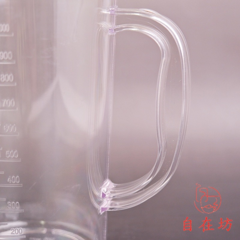 【全館滿599免運】量杯【透明量杯─500ml / 1000ml 】帶刻度量杯 廚房用具 烘焙量杯【自在坊茶具】-細節圖7