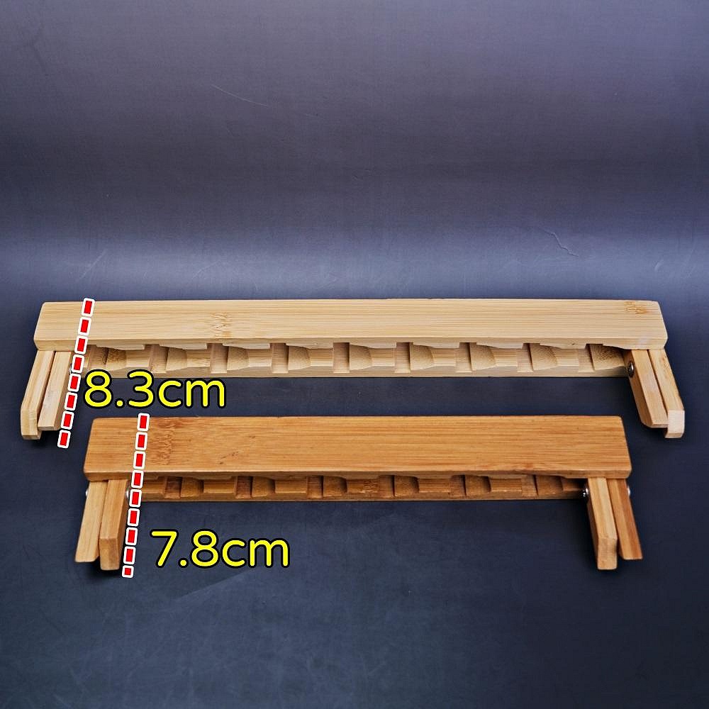 【全館滿599免運】杯架 竹製杯架 竹製折疊杯架 摺疊茶杯展示架 折疊9杯收納架 茶道用具【自在坊茶具】-細節圖10