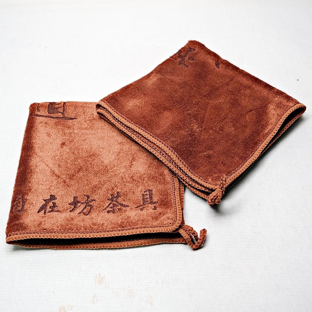 【全館滿599免運】養壺精品 加厚養壺巾 ~ 超吸水、不退色、不掉毛~茶道專用茶巾 多件優惠【自在坊茶具】-細節圖2