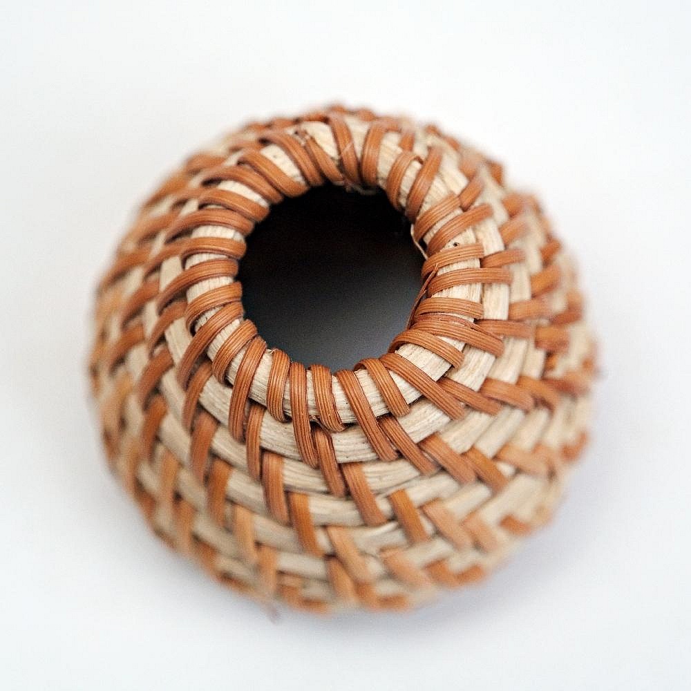 【全館滿599免運】蓋置 竹蓋置 壺蓋架 純手工藤编壺蓋托 壺蓋置 茶具配件 擺件 壺承 壺蓋托 杯蓋架【自在坊茶具】-細節圖4