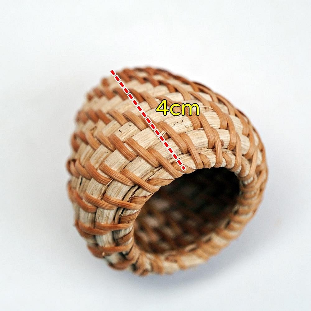 【全館滿599免運】蓋置 竹蓋置 壺蓋架 純手工藤编壺蓋托 壺蓋置 茶具配件 擺件 壺承 壺蓋托 杯蓋架【自在坊茶具】-細節圖8