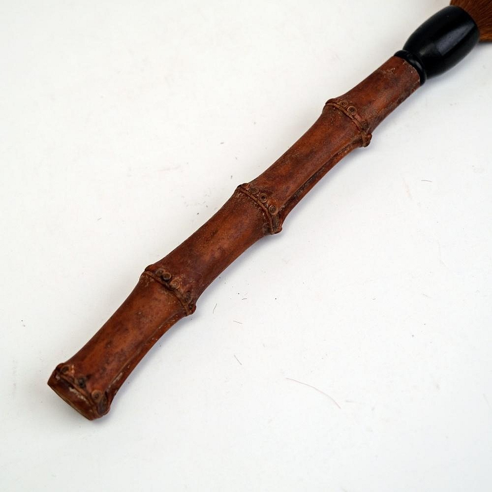 【全館滿599免運】養壺筆 竹鞭養壺筆 精品竹根茶器系列 竹根黑檀養壺筆 竹鞭黑檀養壺筆 竹製茶具【自在坊茶具】-細節圖4