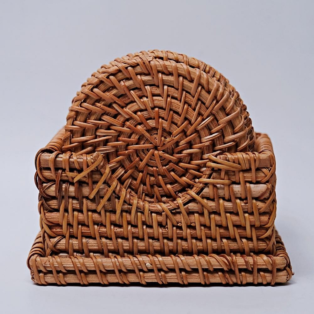 【自在坊茶具】【特價分享】茶道用具-杯墊套組 8CM 10CM立式 越南秋藤杯墊 手工編織 茶杯墊 壺墊 藤草-規格圖11