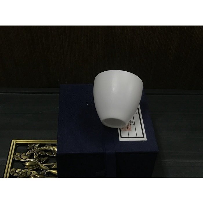 【全館滿599免運】精品玉瓷沉香杯 白瓷手工茶杯 禪風古韻 功夫茶具 質樸簡約【自在坊茶具】-細節圖5