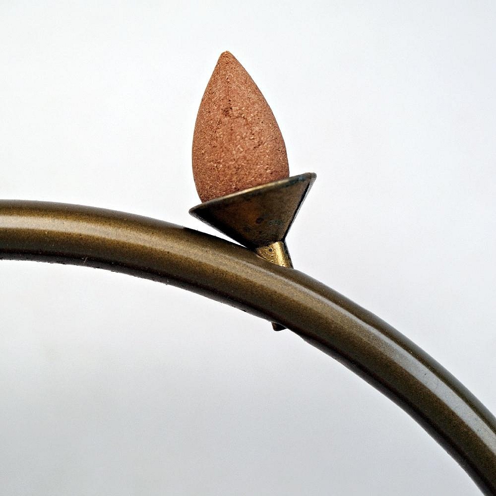 【全館滿599免運】【特價分享】白瓷佛像倒流香 禪意擺件 櫥窗展示 手工創意【自在坊茶具】-細節圖2