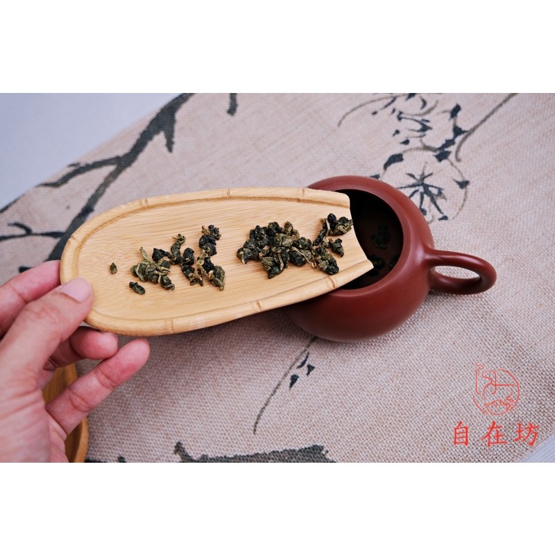 【全館滿599免運】手工竹制茶則【彎月茶則】茶則 茶道配件 茶匙 茶剷 茶藝 茶道六君子【自在坊茶具】-細節圖6