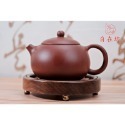 【全館滿599免運】【閆明峰大品西施-330ml】手作原礦紫朱泥 宜興茶壺 出湯順暢 三寸不斷 斷水利落【自在坊茶具】-規格圖11