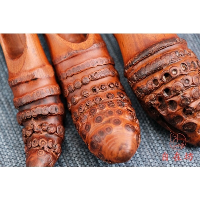 【全館滿599免運】茶鏟 竹根茶器系列 竹根茶鏟(大、中、小) 自然古樸 竹製茶具 竹根雕茶具【自在坊茶具】-細節圖8