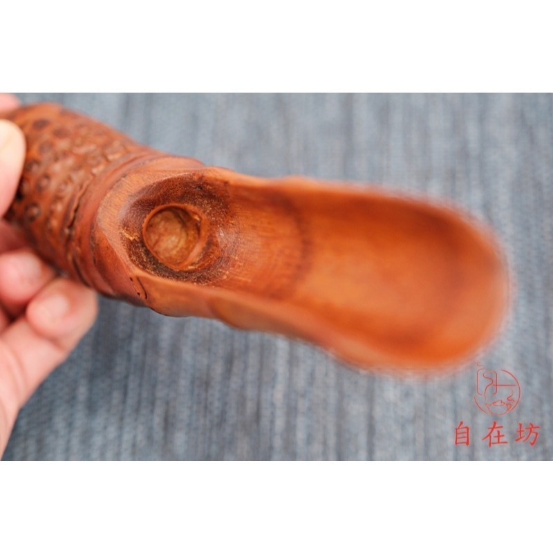【全館滿599免運】茶鏟 竹根茶器系列 竹根茶鏟(大、中、小) 自然古樸 竹製茶具 竹根雕茶具【自在坊茶具】-細節圖10