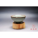 【全館滿599免運】茶杯 主人杯 品茗杯 朱青林龍泉青瓷手工杯─65ml 細緻手作 陶瓷茶杯【自在坊茶具】-規格圖8