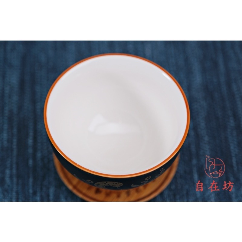 【全館滿599免運】品茗杯【汝窯12生肖杯禮盒12入─110ml】單杯 細緻手作 陶瓷茶杯 品茗杯【自在坊茶具】-細節圖4